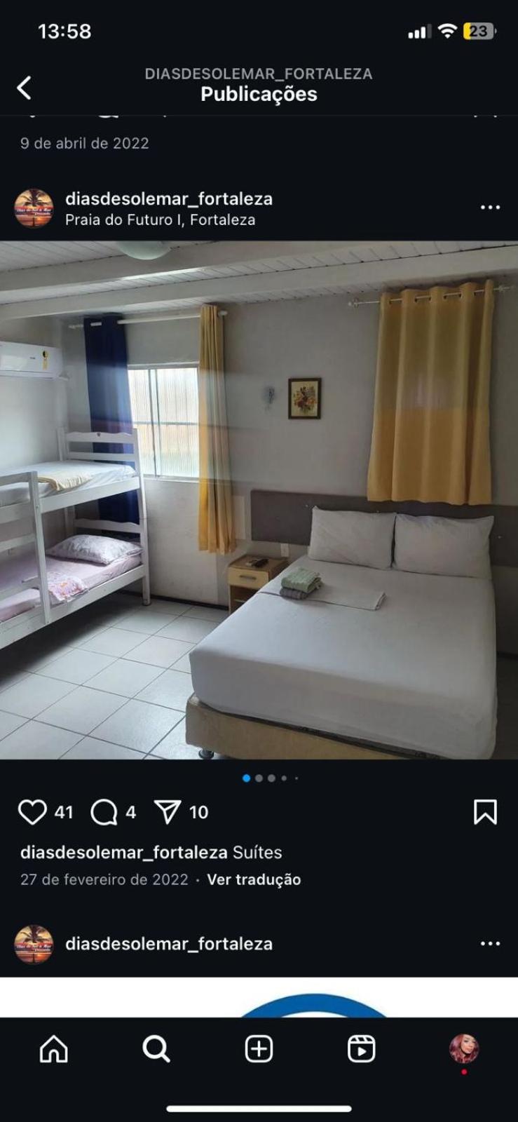 Dias De Sol & Mar Bed & Breakfast Форталеза Екстериор снимка