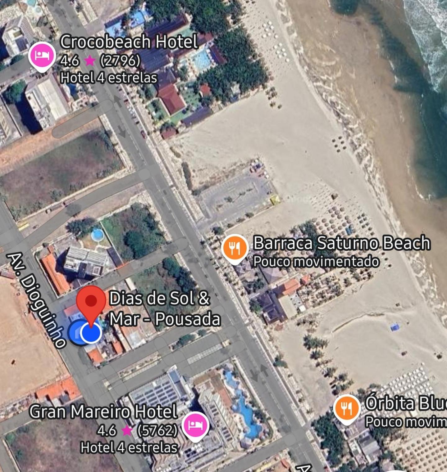 Dias De Sol & Mar Bed & Breakfast Форталеза Екстериор снимка